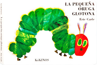 Cuento: «La pequeña oruga glotona»