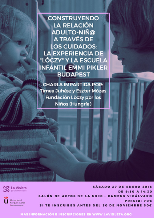 Curso «Los cuidados personales como terreno de relación: la experiencia de la Asociación Pikler-Lóczy de Hungría»