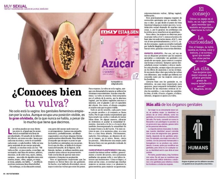 ¿Conoces bien tu vulva? Un artículo de Carlos de la Cruz, con la colaboración de Isabella Magdala